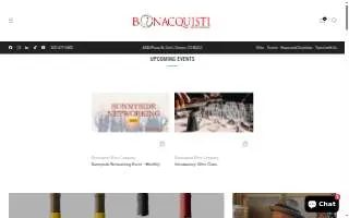 Bonacquisti Wine Company of Denver website