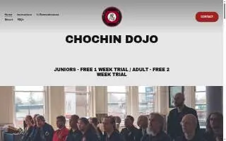 Chochin Dojo website