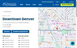 Credit Union of Colorado, Downtown Denver