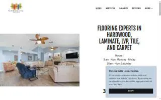 Custom Flooring Specialists of Denver website
