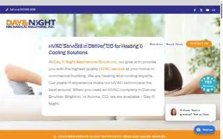 Day & Night Mechanical Solutions, Inc. website