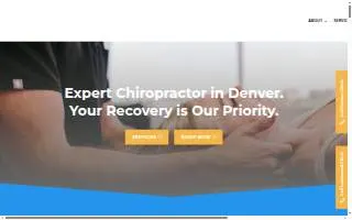 Denver Integrated Spine Center website