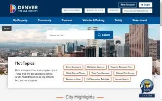 Denver Metro Small Business Development Center website