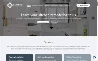 Extreme Flooring Tile LLC website