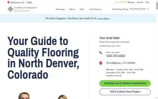 Floor Coverings International of North Denver website