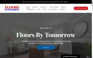 Floors By Tomorrow of Denver website