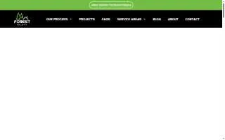 Forest Roofs website