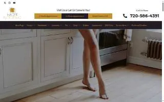 In Home Flooring website