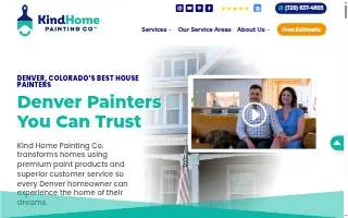 Kind Home Painting Company website