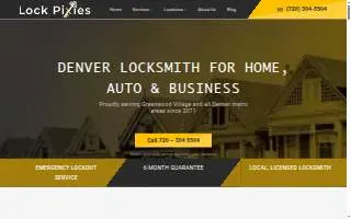 Lock Pixies of Denver website