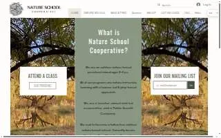 Nature School Cooperative website