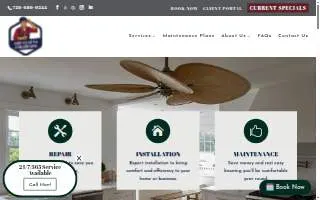 Pristine Plumbing of Denver website