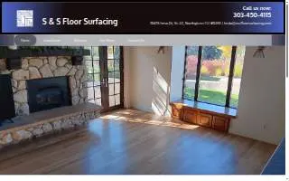 S & S Floor Surfacing of Denver website