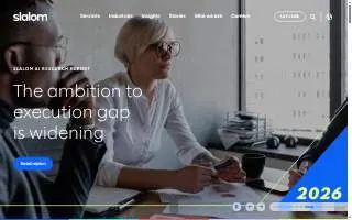 Slalom Consulting of Denver website