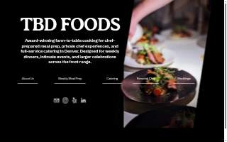 TBD Foods Personal Chef and Catering