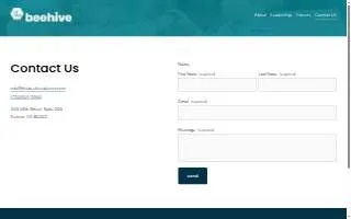 The Beehive of Denver website