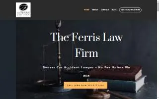 The Ferris Law Firm website