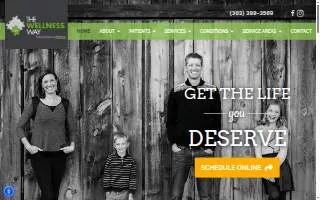 The Wellness Way - Denver Chiropractor website
