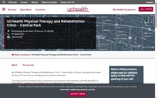UCHealth Physical Therapy and Rehabilitation Clinic - Central Park