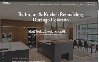 Altitude Renovation website