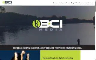 BCI Media website