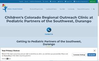 Children's Colorado Regional Outreach Clinic, Durango