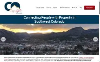 Colorado Lifestyle Property Management website