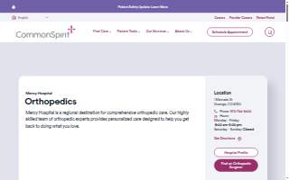 CommonSpirit Mercy Orthopedics Associates