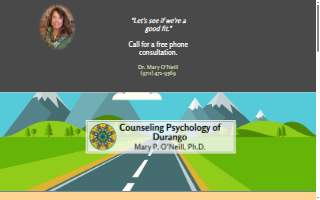 Counseling Psychology of Durango, Dr. Mary P. O'Neill, Licensed Psychologist