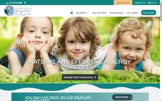 Durango Allergy Relief website