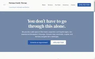 Durango Family Therapy website