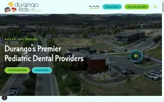 Durango Kids Pediatric Dentistry website