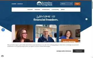 Kennebec Wealth Management website