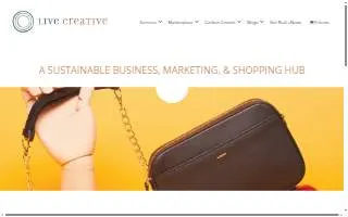 Live Creative Studio website