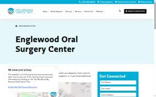Colorado Oral Surgery Group of Englewood website