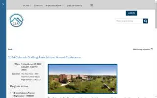 Colorado Staffing Association website
