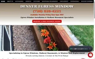 Denver Egress Window website