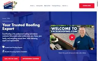 Excel Roofing of Englewood website