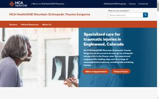 HCA HealthONE Mountain Orthopedic Trauma Surgeons