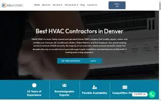 MileHi HVAC Contractor Denver CO website