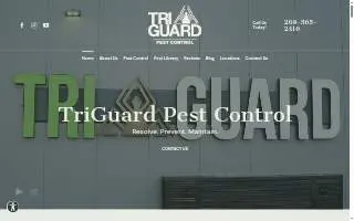 TriGuard Pest Control of Orchards website