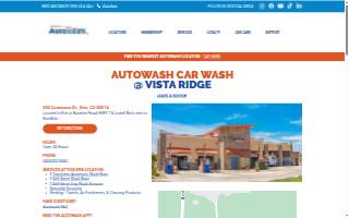 Autowash @ Vista Ridge Car Wash