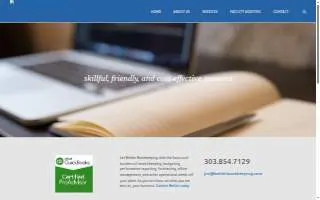 Behler Bookkeeping Management website