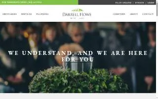 Darrell Howe Mortuary website