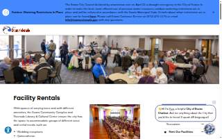 City of Evans - Banquet Hall at Riverside Library & Cultural Center
