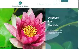 Evans Financial Group website