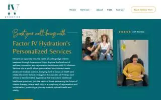 Factor IV Hydration website