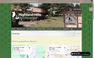 Highland Hills Pet Hospital of Evans website