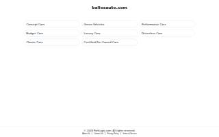 Balle's Auto Sales Llc.