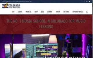 Colorado Music Institute of Federal Heights website
